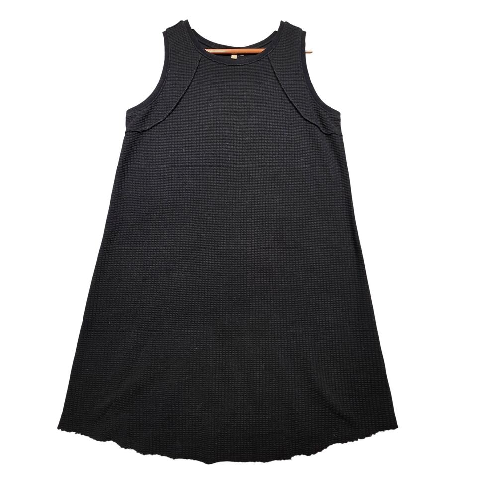 Lilla P Waffle Knit Tank Top Dress